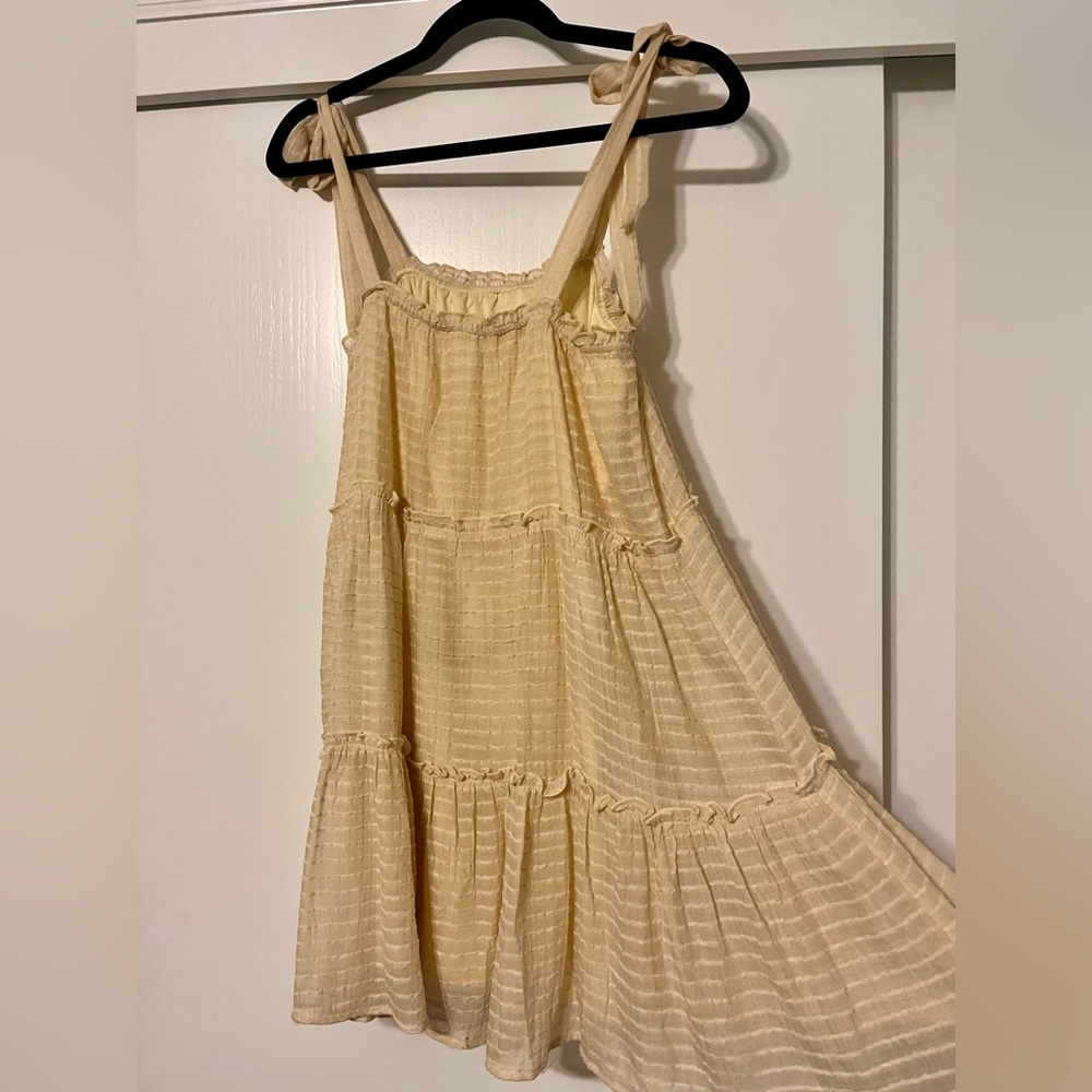 Altar’d State Cream Sundress | Size Small